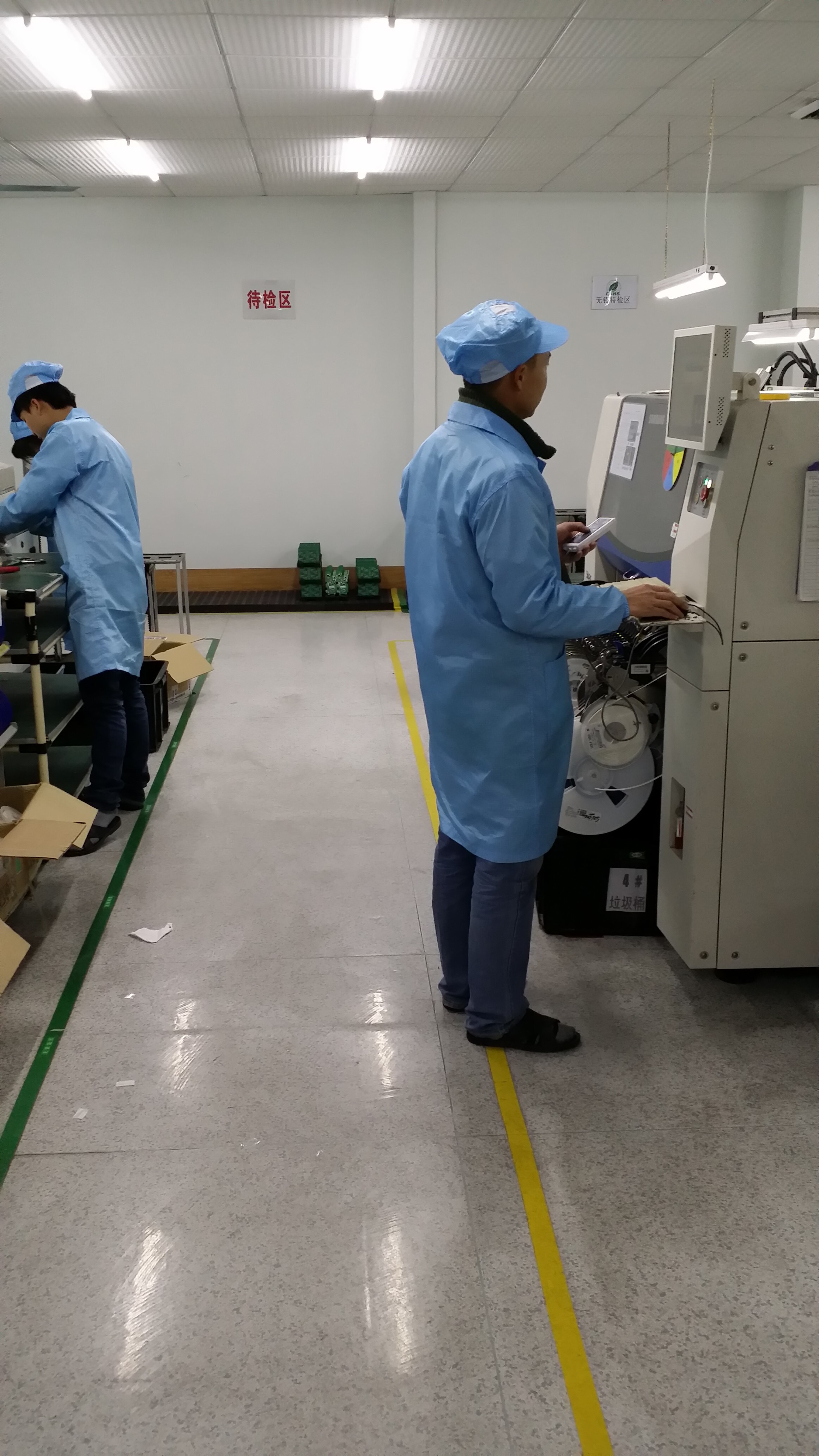GZ TOPSHINE TECHNOLOGY LIMITED línea de producción de fábrica