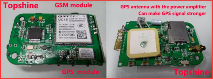 Perseguidor potente adaptable de GPS del vehículo de 2 SIM con la supervisión del combustible y el puerto de comunicación de RS232 RS485
