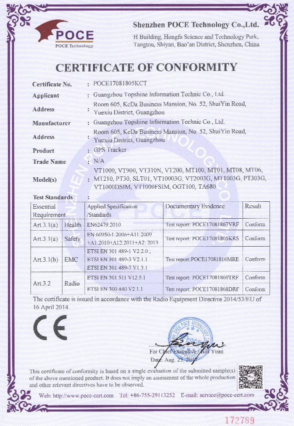 Perseguidor de alta calidad del vehículo 4G GPS del coche de las motocicletas del ebike con CE lleno de la FCC de la certificación de la CPU del grado industrial