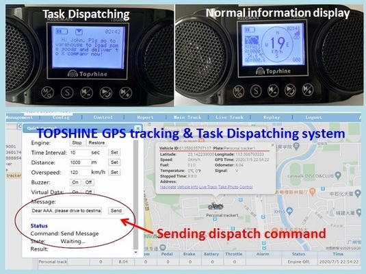 Perseguidor inalámbrico al aire libre impermeable de la conexión IP67 4G GPS de los apuroses de WIFI con el altavoz estéreo integrado