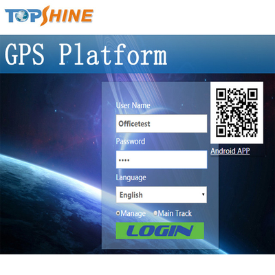 OEM GPS que sigue software de la gestión de la flota de la plataforma con el API