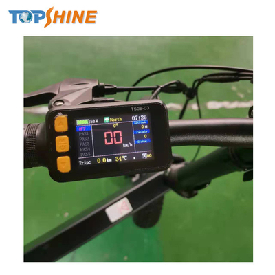 Velocímetro eléctrico impermeable de la bici con GPS que sigue el sistema anti del hurto del RFID
