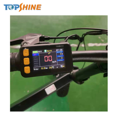Freno hidráulico 26&quot; X4 bici eléctrica Ebike del neumático gordo del neumático 500w con GPS que localiza el LCD
