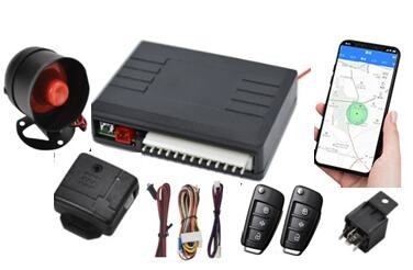 sistema de alarma para coches elegante auto de la manera de 4G GPS/GSM/GPRS 2 con Smartphone APP los 5m-20m